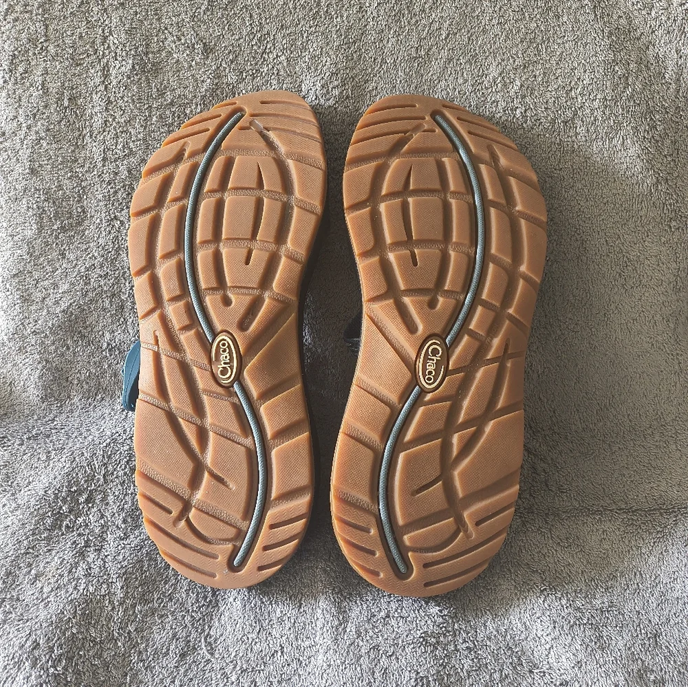 Chaco Womens Sandals Blue White Size 9 Activewear - Picture 10 of 12